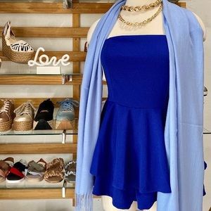 Blue romper